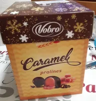 Caramel pralines