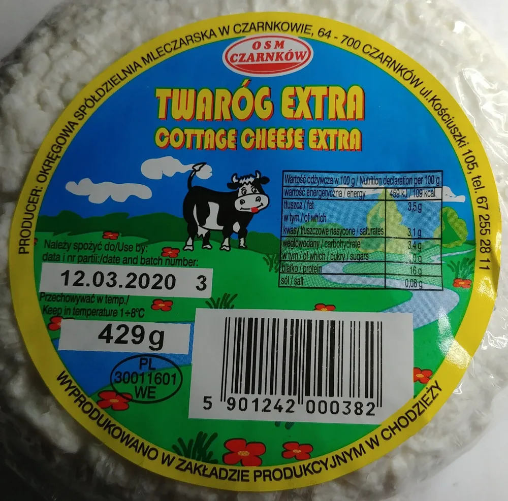 Twaróg extra