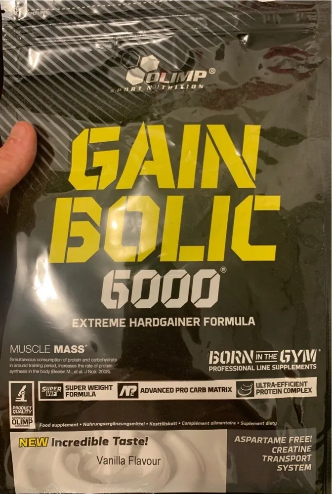 Gain Bolic 6000 Le Gainer Olimp Nutrition - Vanill