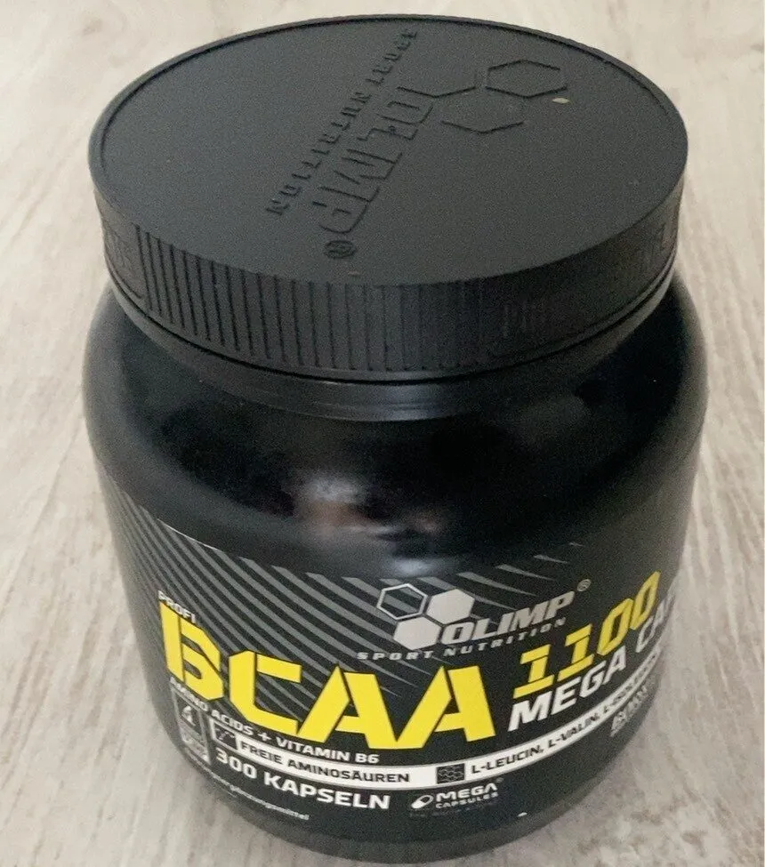 BCAA 1100 Mega Caps