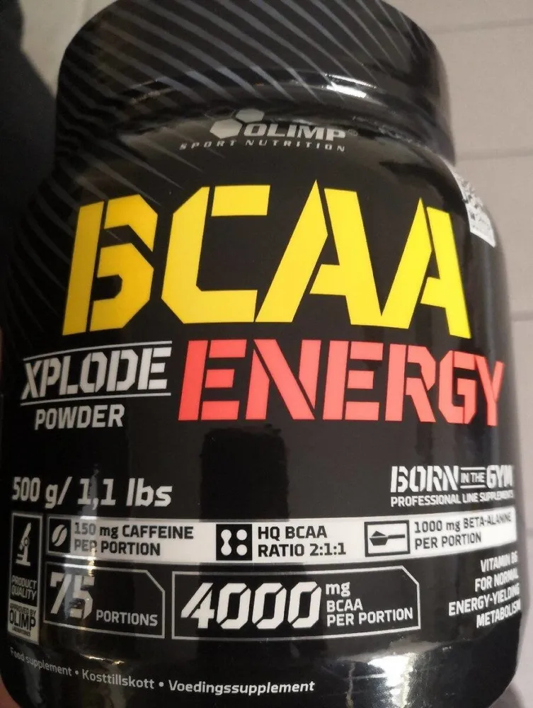 Bcaa xplode powder energy