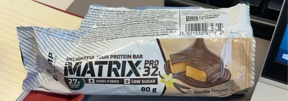 Matrix high protein bar