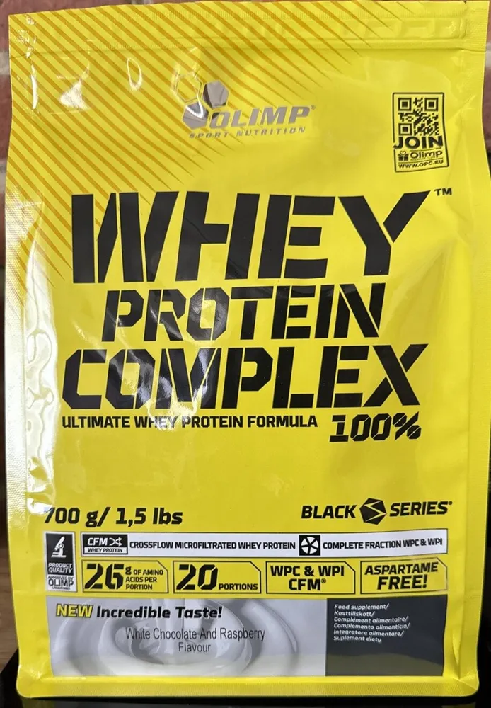 Whey Protein Complex White Chocolate and Raspberry