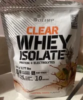 Clear Whey Isolate, Tropical Fruits Flavor