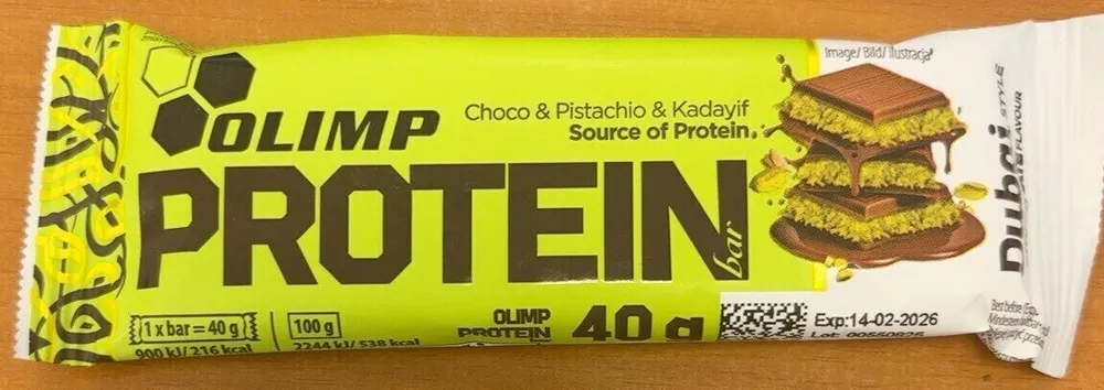 Protein Bar Choco & Pistachio