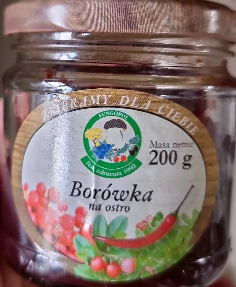 Borówka na ostro