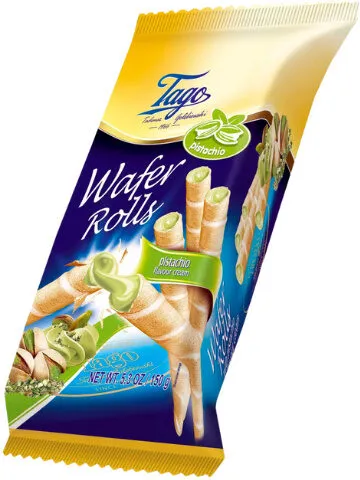 tago Wafer Rolls Pistachio