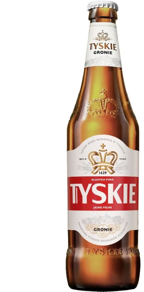 Bier "Tyskie Gronie"