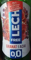 Lech Free 0,0% - piwo bezalkoholowe o smaku granatu i acai