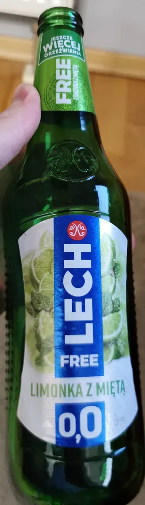 Free limonka z miętą 0,0