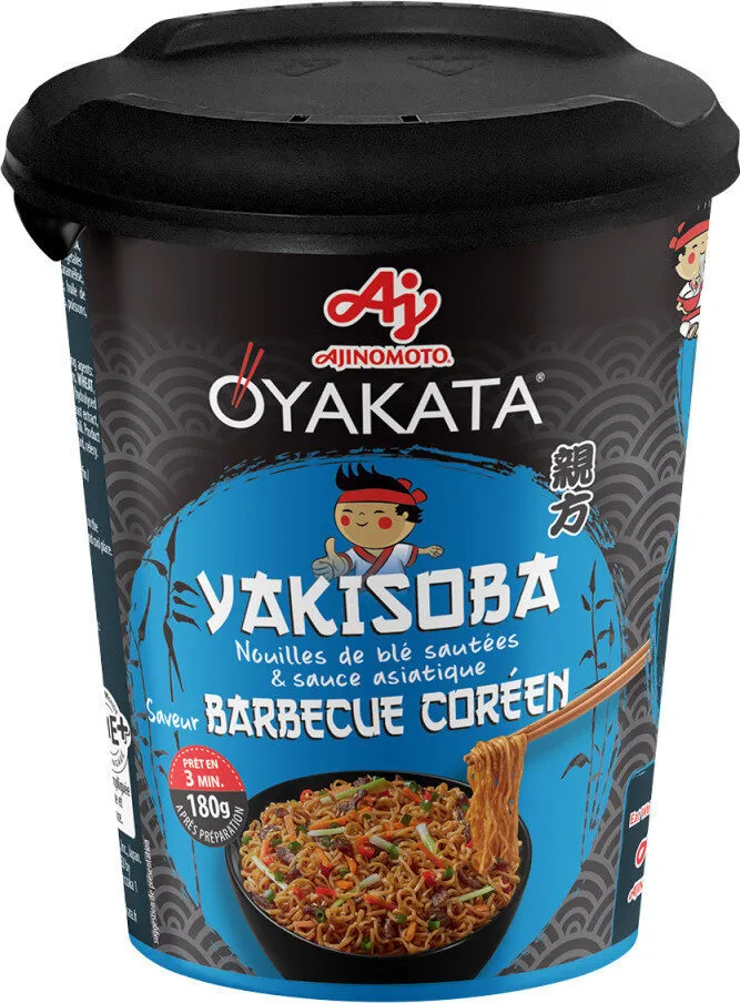 Nouilles sautées Yakisoba Barbecue Coréen