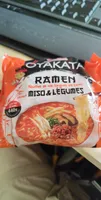 Oyakata - Ramen Nouilles de blé longues et fines saveur Miso & Légumes