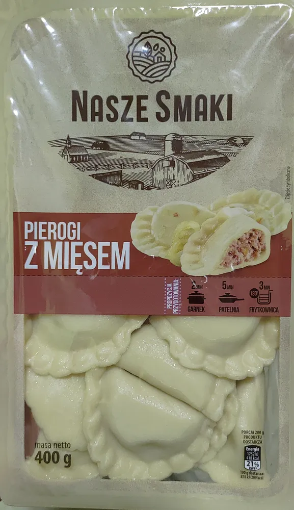 Pierogi z mięsem