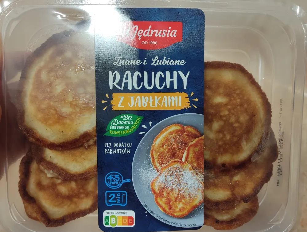 Racuchy z jabłkami