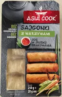 Sajgonki z warzywami