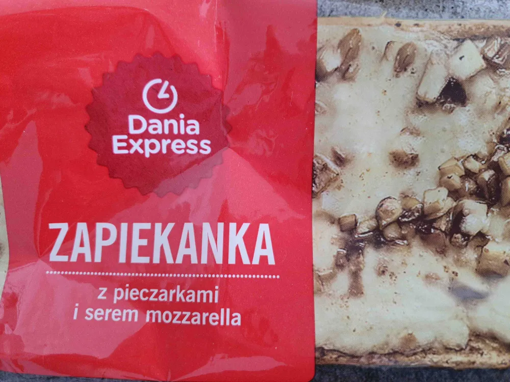 Zapiekanka z pieczarkami
