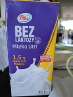 Mleko UHT bez laktozy 1,5%