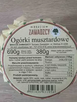 Ogorki musztardowe