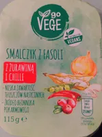 Smalczyk z fasoli z żurawiną i chilli