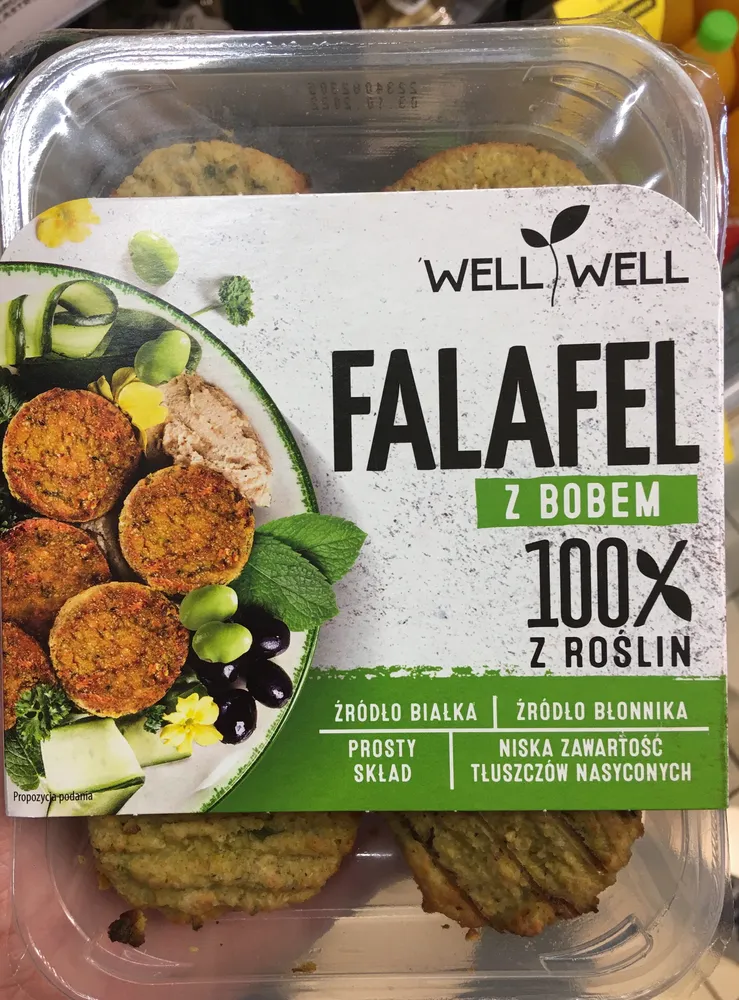 Falafel z bobem