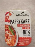 Paprykarz z warzywami i z ryżem