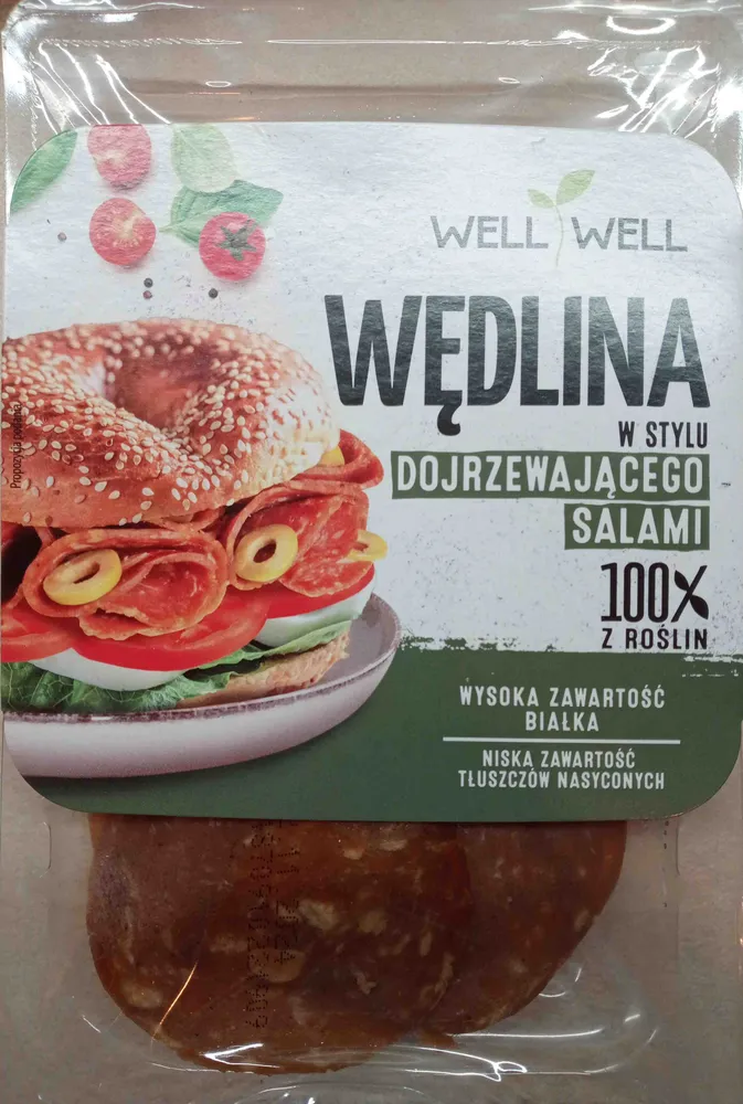 Wędlina w stylu dojrzewającego salami