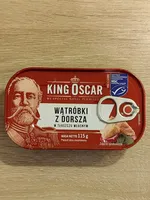 Wątróbki z dorsza w tłuszczu własnym