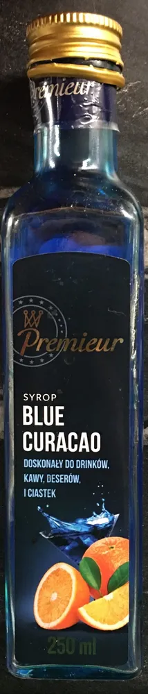 Syrop Blue Curacao