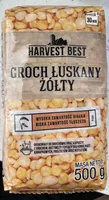 Groch łuskany żółty