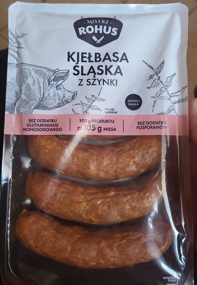 Kiełbasa śląska z szynki