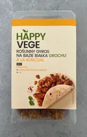 Roślinny gyros na bazie białka grochu