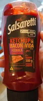 Ketchup Sabor De Bacon Com Cebola Caramelizada