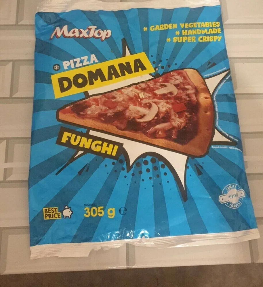 Pizza aux champignons