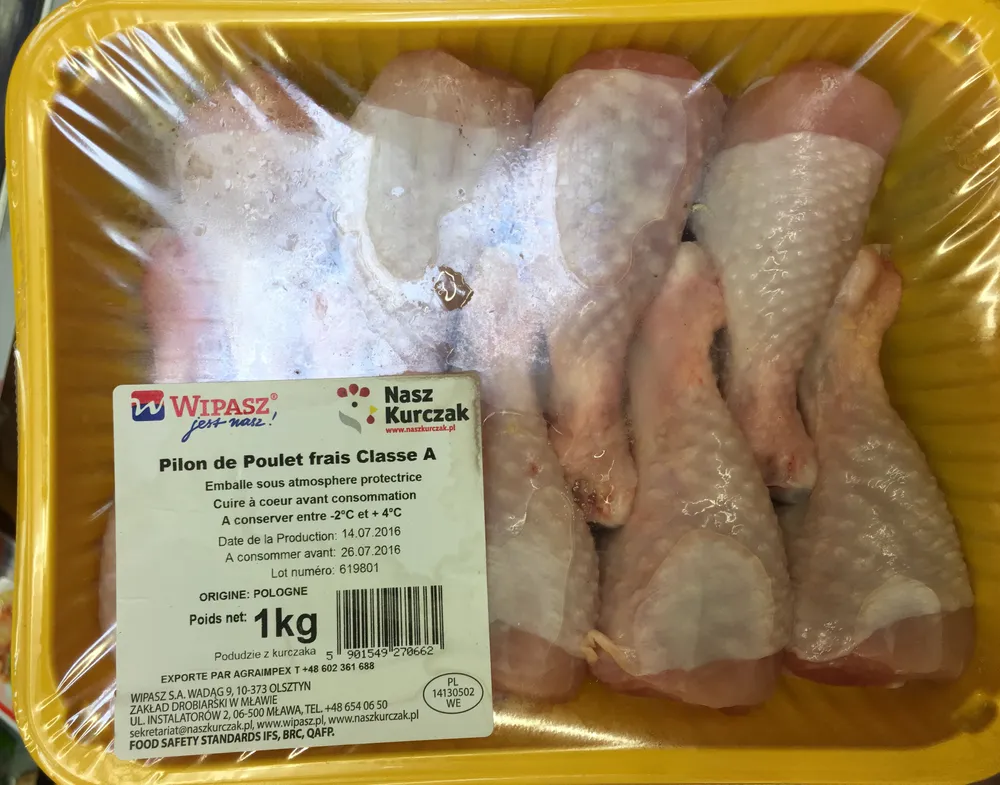 Pilon de Poulet frais Classe A