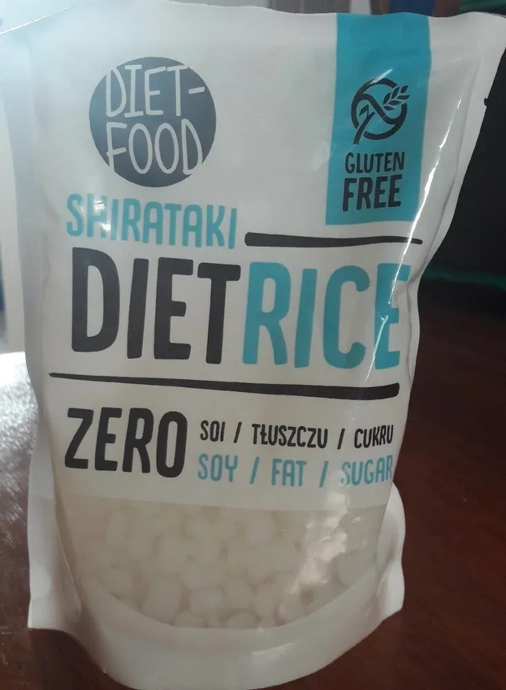 Shirataki diet rice