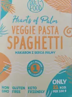 Hearts of Palm Veggie Pasta Spaghetti