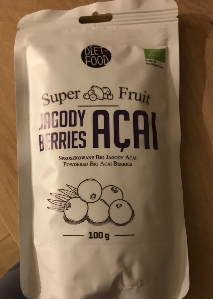Acai super fruit