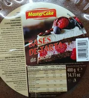 Bases de tarta de cacao