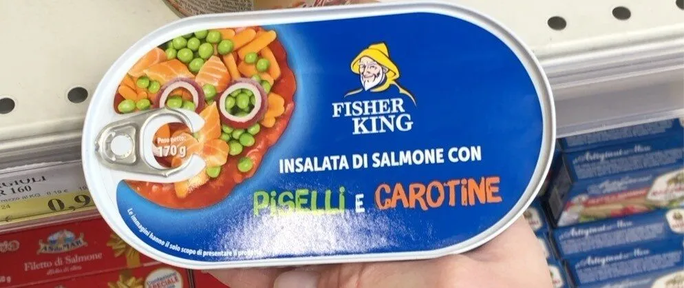 Insalata di salmone