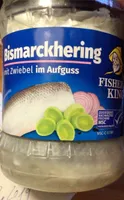 Bismarckhering mit Zwiebel im Aufguss