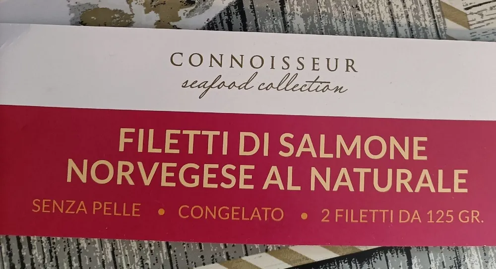 Filetto di salmone norvegese al naturale