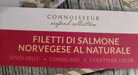 Filetto di salmone norvegese al naturale