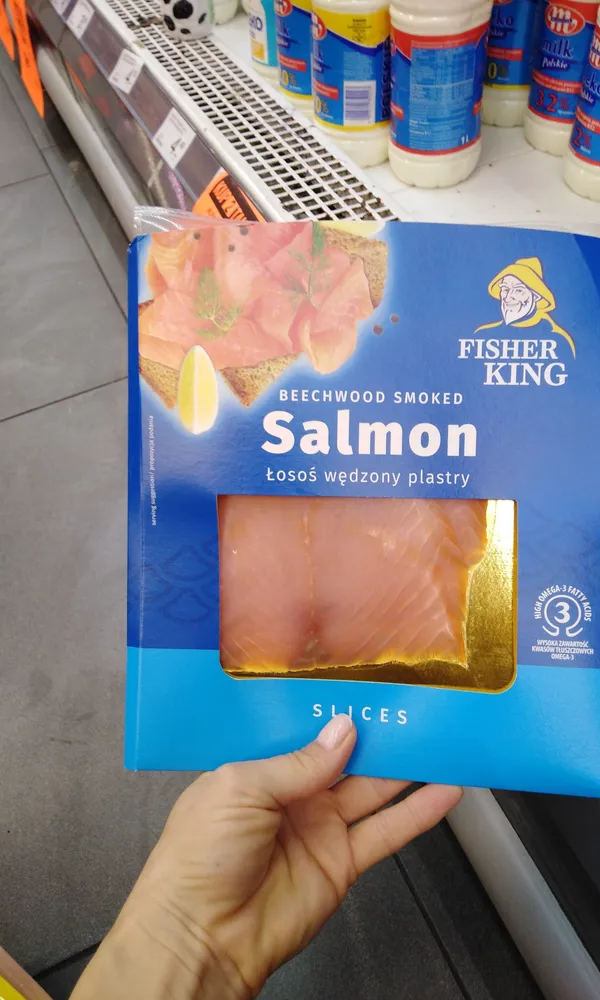 Beechwood smoked salmon