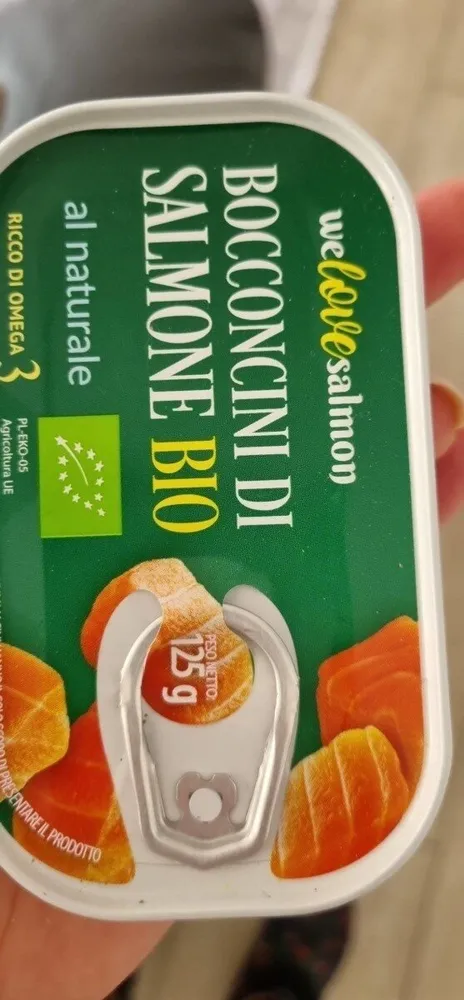 Bocconcini di salmone bio