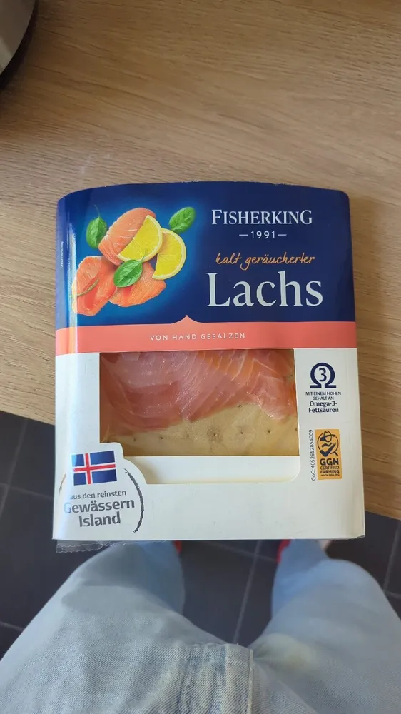 kalt geräucherter Lachs