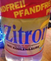 Zitrone mit Kohlensäure