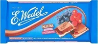 E. Wedel Milk Chocolate with Blueberry and Wild Strawberry Filling