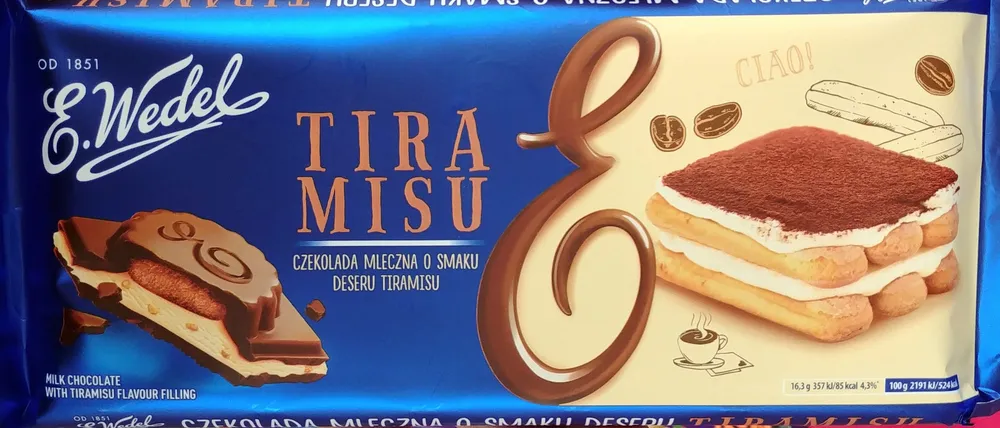 Czekolada Tiramisu