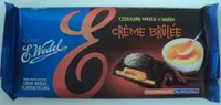 Dark Chocolate With Crème Brûlée Flavour Filling