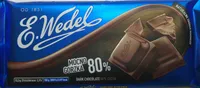 Czekolada mocno gorzka 80%